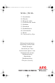 AEG M 26 Series Operating Instructions Manual