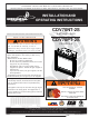 Continental Fireplaces CDV70NT-2S Installation And Operating Instructions Manual