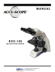 Accu-Scope EXC-123-PL Manual