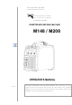 Matco Tools MG208 Operator's Manual