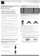 Home Accents Holiday TG76M3AHXL02 Quick Start Manual