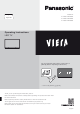 Panasonic VIERA TX-40DXT686 Operating Instructions Manual