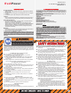 RediPower RP35 Series Instruction Manual