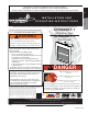Continental Fireplaces CHDX40NT-1 Installation And Operating Instructions Manual