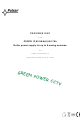 Pulsar GREEN POWER CCTV PSDCB09125C Quick Start Manual