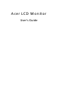 ACER ET271B USER MANUAL Pdf Download | ManualsLib
