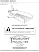 Tradecraft Specialties AP-11 Instruction Manual