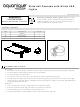 aquanique QDLS12B Instruction Sheet