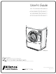 Alliance Laundry Systems AFNE9BSP303XW01 User Manual