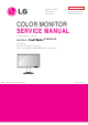 LG FLATRON 22MB35DI Service Manual