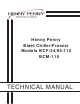 Henny Penny BCM-110 Technical Manual