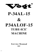 Vogt P-34AL-15 Service Manual