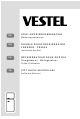 VESTEL VFKW3196 Instruction Booklet
