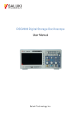 Saluki DSO2000 User Manual