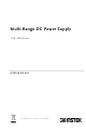 GW Instek PFR-100MGP User Manual
