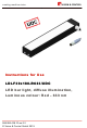 Vision & Control LDLF30x180-R633/UDC Instructions For Use Manual