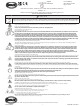 Sioux Tools SDR4A Series Instructions-Parts List Manual
