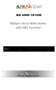 Bzb Gear BG-UHD-1616M User Manual