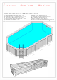 Piscine Italia JARDIN 814 Assembly Instructions Manual