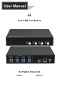 syscomtec SCT-MX44-USB321 User Manual