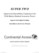 NAPCO Continental Access SUPER TWO CICP1300IOCOMBO Installation And Service Manual