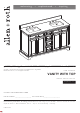 Allen + Roth 2027VA-60-201 Installation Manual
