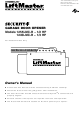 Chamberlain LiftMaster Professional Security + 1255LMC-R Owner's Manual