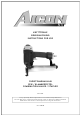 Aicon Air DAC3020 Instructions For Use Manual