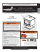 Continental Fireplaces C1450 Installation And Operating Instructions Manual