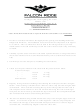 FALCON RIDGE PO-10MIDRANGER-RW01 Instructions For Installation And Care