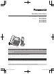 Panasonic KX-TGF852 Operating Instructions Manual