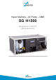Sagitter SG H1500 User Manual