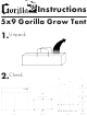Gorilla GGT59 Instructions Manual