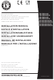 Hoshizaki FM-1200ALKE-R452-SB Installation Manual