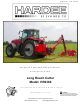 EVH MFG HARDEE HR2360 Operator And  Maintenance Manual