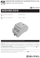 Quick HDIM300 Manual Of Use And Maintenance