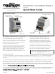 City Theatrical QolorFLEX 4x5A DINrail Dimmer Quick Start Manual