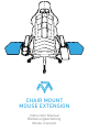 Monstertech CHAIR MOUNT MOUSE EXTENSION Instruction Manual