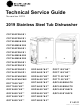 Haier GE DDT700S N0 Series Technical Service Manual