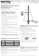 Martha Stewart Living TV40P4598C00 Instructions