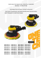 OneTech NT09-725C-H Manual Instruction