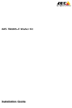 Axis TQ6905-E Washer Kit Installation Manual