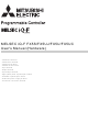 Mitsubishi Electric MELSEC iQ-F Series User Manual
