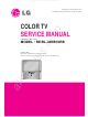 LG RL-44NB10RB Service Manual