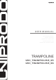 UNIPRODO UNI TRAMPOLINE 05 User Manual