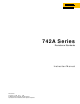 Fluke 742A Series Instruction Manual