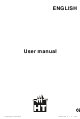 HT Italia GEO416GS User Manual