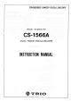 Trio CS-1566A Instruction Manual