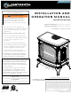 Continental Fireplaces CDVS600-1NA Installation And Operation Manual