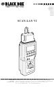 Black Box SCAN-LAN VI Manual